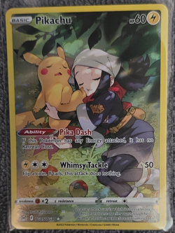 Pokemon Pikachu TG05/TG30 Lost Origin Trainer Gallery Ultra Rare Holo EN 2022 6… - Image 1