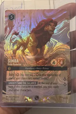 Disney Lorcana Simba - Pride Protector 4/C2 Foil EN - Image 2