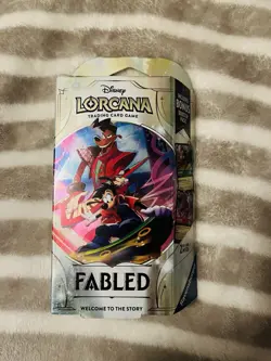 Ravensburger Disney Lorcana TCG Fabled Starter Deck Factory Sealed With Pack - Image 1