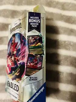 Ravensburger Disney Lorcana TCG Fabled Starter Deck Factory Sealed With Pack - Image 2