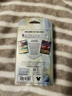 Ravensburger Disney Lorcana TCG Fabled Starter Deck Factory Sealed With Pack - Image 3