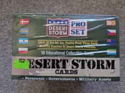 New DESERT STORM Pro Set 1991 Factory Sealed BOX Of 36 Packs 10 Cards Each - Image 3