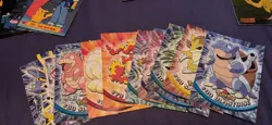 Vintage 1999 Pokemon Trading Card Collection Featuring Ash Ketchum And Pikachu - Image 1