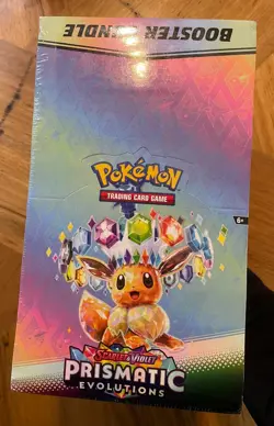 Pokemon Prismatic Evolutions Sealed Booster Bundle Display - Image 1