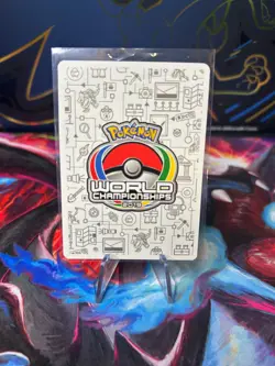 Pokemon Reshiram & Charizard GX TAG TEAM Ultra Rare 20/214 World Championship MP - Image 2