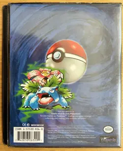 1999 Vintage Wizards of the Coast Pokemon TCG 4-Pocket Binder (Holds 112 Cards) - Image 2