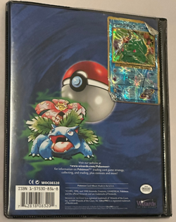 Vintage 1999 WOTC Empty Pokemon 4 Pocket Official Trading Card Album Binder - Image 2