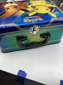 Pokemon 2018 Pikachu Eevee Tin Lunch Box Only (NO CARDS) - Image 4