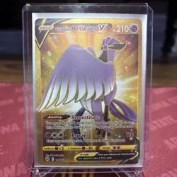 Pokemon TCG Galarian Articuno v 181/172 Brilliant Stars Gold Secret Rare Card NM - Image 1