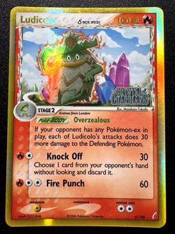 Ludicolo 6/100 EX Crystal Guardians Pokemon Card Reverse Holo Rare Near Mint - Image 1