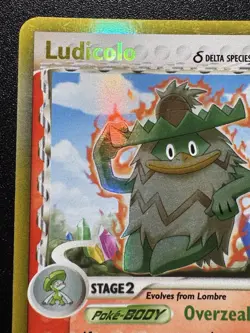 Ludicolo 6/100 EX Crystal Guardians Pokemon Card Reverse Holo Rare Near Mint - Image 3