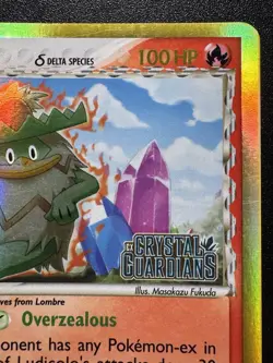 Ludicolo 6/100 EX Crystal Guardians Pokemon Card Reverse Holo Rare Near Mint - Image 4