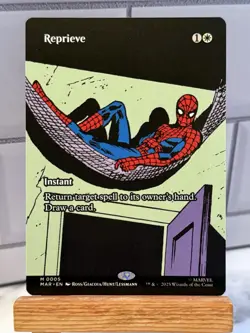 Reprieve (Borderless) 0005 - Marvel's Spider-Man MTG NM/M - Image 1