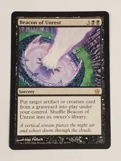MTG Beacon of Unrest (Fifth Dawn/Black/R) - BGM - Image 1