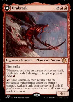 March of the Machine Magic: The Gathering Urabrask - Image 1