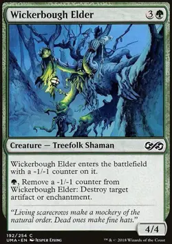Magic the Gathering MTG Wickerbough Elder (192) Ultimate Masters NM - Image 1