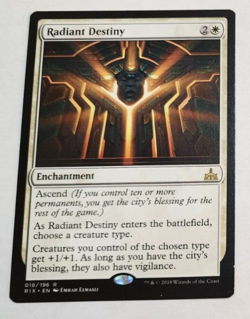 MTG Radiant Destiny 018 RIX Rivals Of Ixalan Rare LP x1 - Image 1