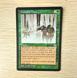 Wizards of the Coast Constant Mists Stronghold Instant Uncommon Green Reg Eng - Image 1