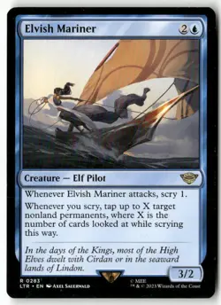 Elvish Mariner 283 The Lord of the Rings: Tales of Middle-earth MTG NM - Image 1