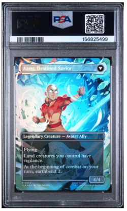 2025 MTG TLA EN AANG BOOK 2 SCENE BORDERLESS-FOIL GEM MINT PSA 10 - Image 2