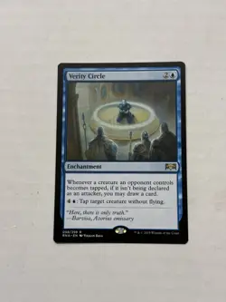 Verity Circle magic the gathering Ravnica Allegiance LP excellent - Image 1