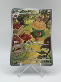 2024 Appletun - 211/191 Illustration Rare Holo NM SV08: Surging Sparks Pokemon - Image 1