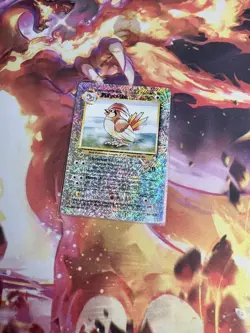 Pidgeotto Pokemon TCG Legendary Collection 34/110 Reverse Holo Rare firework - Image 2