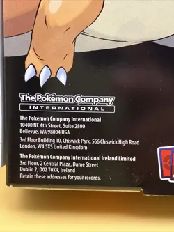 Pokemon Celebrations Collection Lance's Charizard V Box 25th Anniversary SEALED - Image 5
