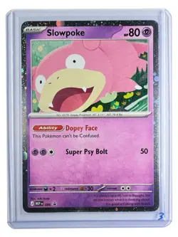 Pokemon Slowpoke (Cosmos Holo) 086 Mega Evolutions Rare Promo Holo NM - Image 1