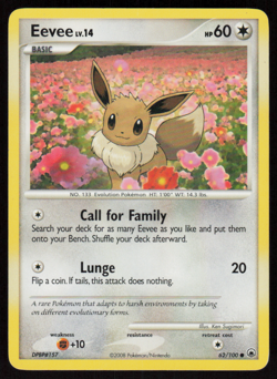 Eevee 62/100 Common Majestic Dawn Pokemon LP - Image 1
