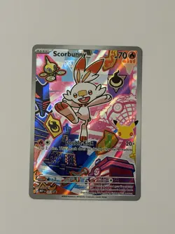 Scorbunny 053 Promo ME: Mega Evolution Promo Pokemon Holo Near Mint - Image 1