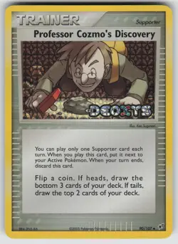 Professor Cozmo's Discovery 90/107 Uncommon Deoxys Pokemon Reverse Holo LP - Image 1