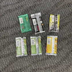 VINTAGE POKEMON *EMPTY* OPENED BOOSTER PACKS WRAPPER LOT OF 6 - Image 2