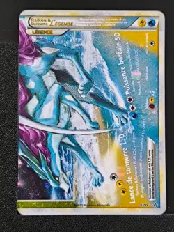 Carte Pokemon Raikou & Suicune 93/95 HS Dechainement HGSS FRA - Image 2