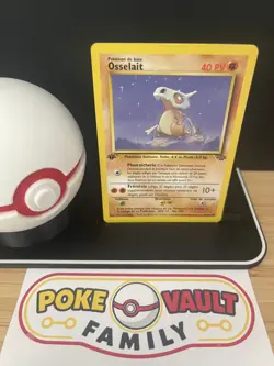 1999 Pokemon OSSELAIT #50/64 French Cubone Jungle 1st Edition NM - Image 1