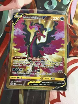 Pokemon TCG Galarian Moltres V (Secret) 183/172 Swsh09: Brilliant Stars NM/M - Image 1