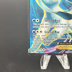 Glaceon EX (Full Art) 116/124 Fates Collide Holo Pokemon TCG (HP) - Image 5