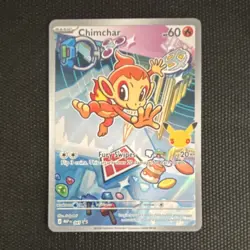 Pokemon TCG McDonald's 2018 Chimchar 04/11 Holo Promo, 60 HP, English - Image 1