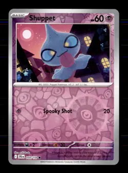 Shuppet 059/159 Common Journey Together Pokemon Reverse Holo Near Mint - Image 1
