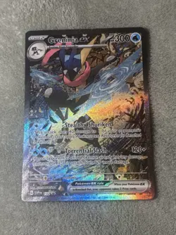 Pokemon Greninja ex 132 Sv: Scarlet & Violet Promo Holo NM 🔥 - Image 1