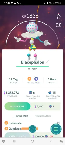 Pokemon Go Ultra Beast Blacephalon ( Normal ) - Image 1