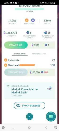 Pokemon Go Ultra Beast Blacephalon ( Normal ) - Image 2