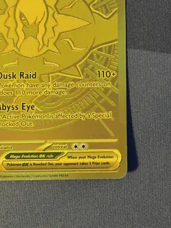 2026 Pokemon Mega Darkrai ex NM Gold Hyper Rare 120/084 Pitch Black ENG - Image 4