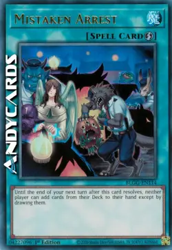 MISTAKEN ARREST • (Arrestato Per Sbaglio) • Ultra R • BLGG EN114 • 1Ed • Yugioh! - Image 1