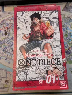 One Piece Starter Deck (ST-01) - Straw Hat Crew (ENGLISH) - Factory Sealed 811039038366 - Image 1