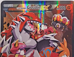 Pokemon Team Magma's Groudon EX Ultra Rare Holo 15/34 Double Crisis (DCR) LP - Image 4