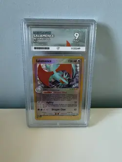 Salamence 2003 Dragon Reverse Foil #10 Ace 9 Pop 1 - Image 1