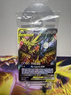 Sealed Pokemon TCG Moltres Zapdos & Articuno GX Tag Team SM210 Promo #3 - Image 1