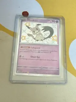Mimikyu 160/091 Sv: Paldean Fates Holo USED - Image 1