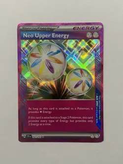 Neo Upper Energy 162/162 ACE SPEC Rare Temporal Forces Pokemon NM - Image 1